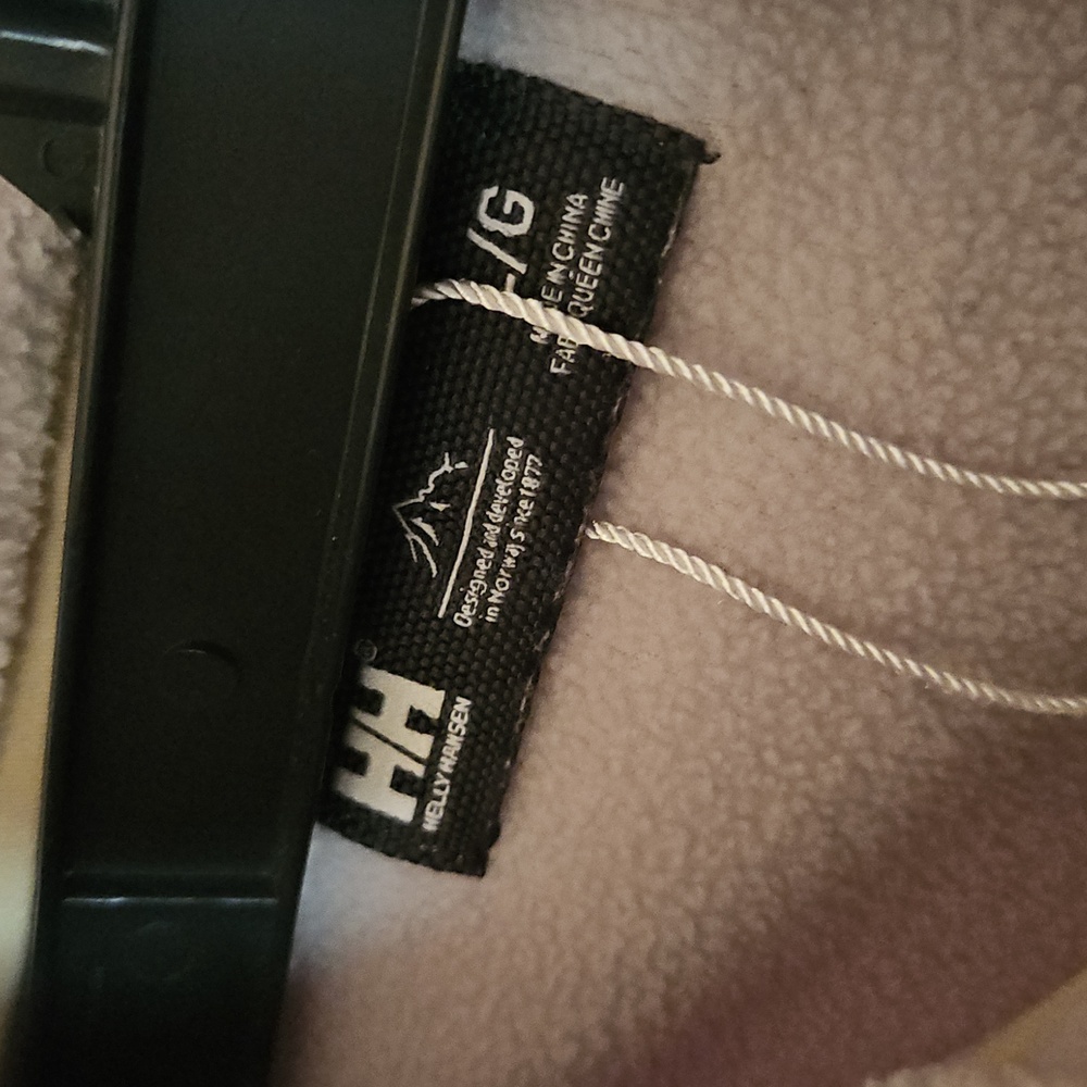 Helly Hansen Gray Fleece With Logo Patch - image 3